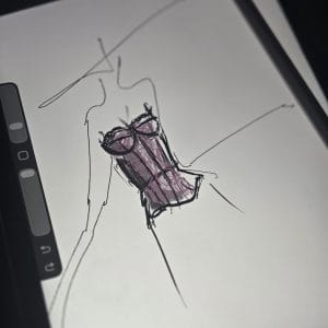 Patron papier 1 taille pour masterclass corset